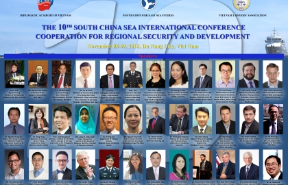 The 10th South China Sea International Conference: Cooperation for Regional Security and Development